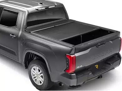 AOR retractable tonneau cover on a trail